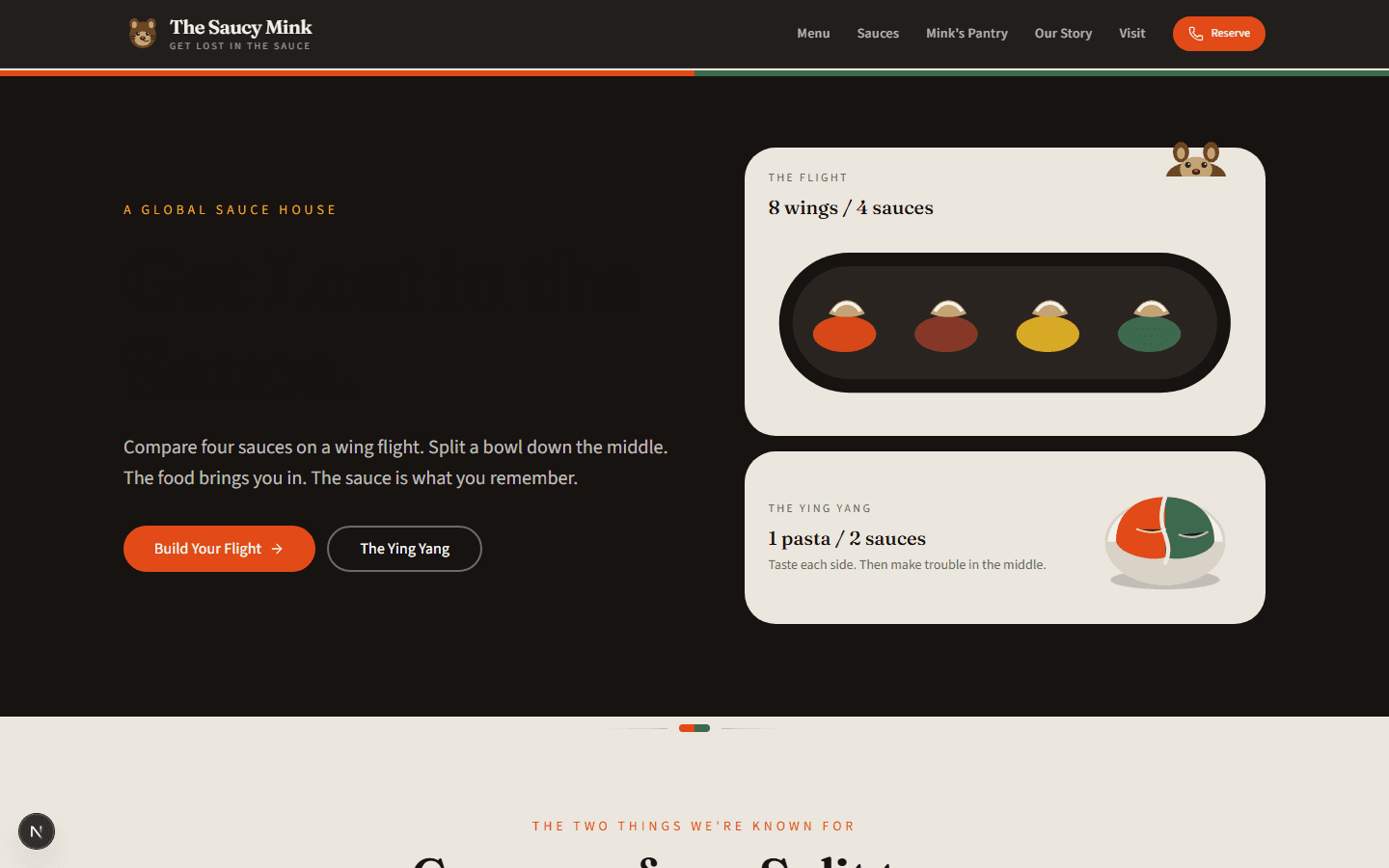 Screenshot of Saucy Minks